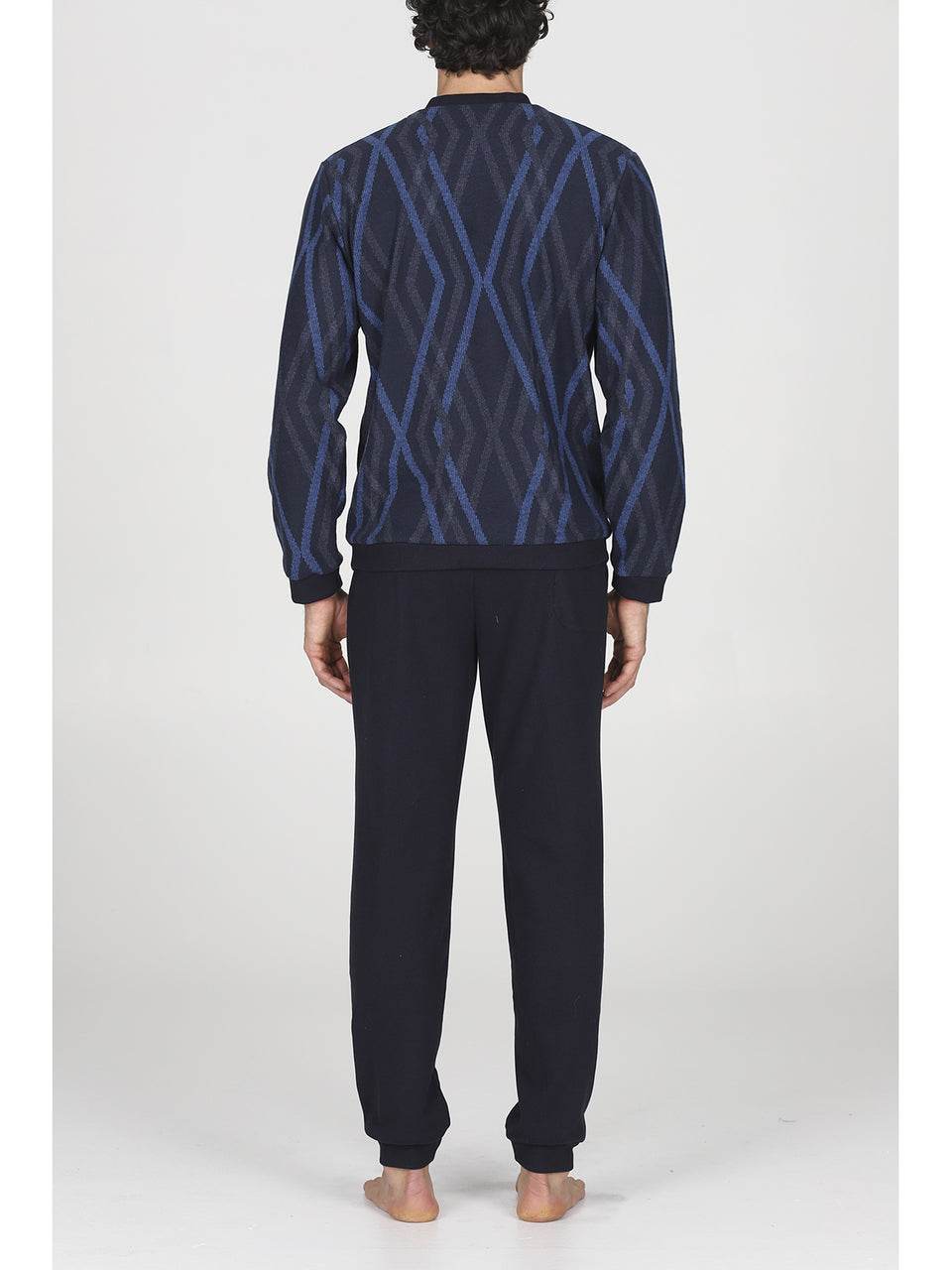 Pigiama Serafino Uomo Noventa JAL453 Julipet - evabiancheria